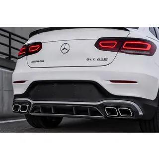 Tylny Dyfuzor z Końcówkami Srebrny (Design AMG63 2020-2022) zdjęcia 3