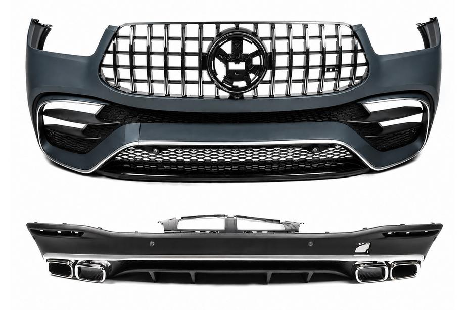Mercedes GLE W167 2018- Zestaw Body Kit AMG GLE63 (z Tylnym Dyfuzorem) Zdjęcia 1