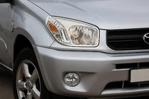 Toyota Rav 4 2001-2005 Nakładki na Reflektory Chromowane (2 szt., Plastik) zdjęcia 1