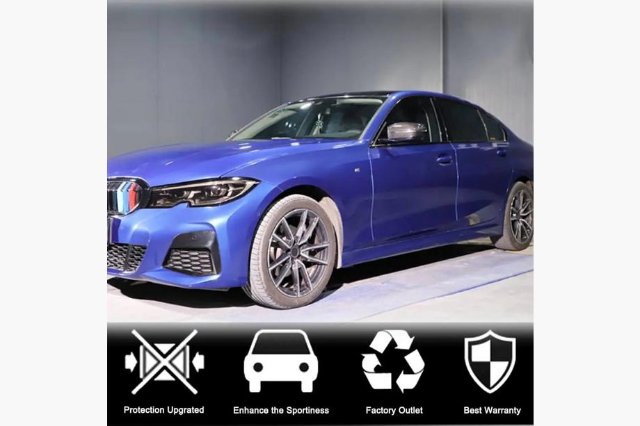 BMW 8 Series G14/G15/G16 2018- Nakładki Lusterek M-Look V3 (2018-2021, Carbon) Zdjęcia 2