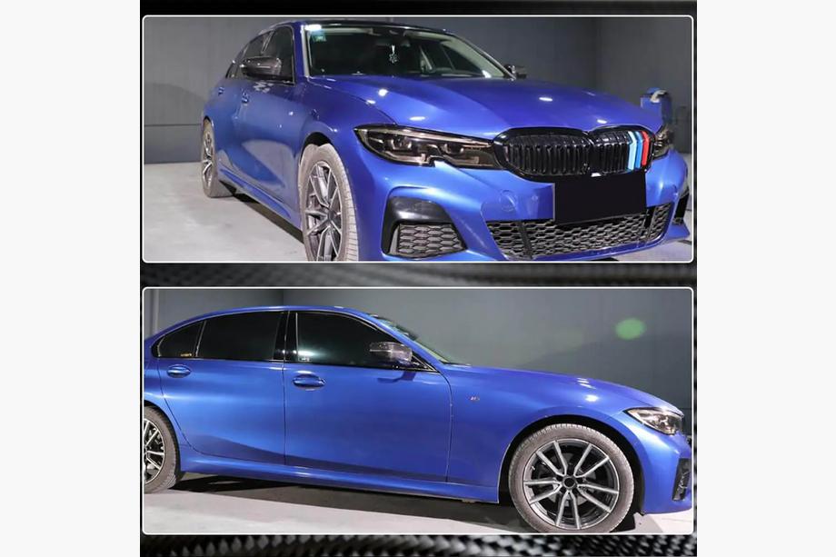 BMW 8 Series G14/G15/G16 2018- Nakładki Lusterek M-Look V3 (2018-2021, Carbon) Zdjęcia 3