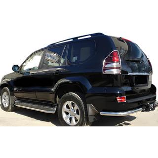 Tylne narożniki AK003 (2 szt., stal nierdzewna) Toyota Land Cruiser Prado 120 2002-2009 zdjęcia 1