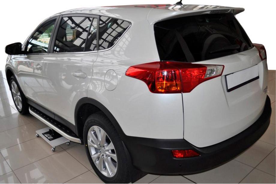 Toyota Rav 4 2013-2018 Progi boczne Fullmond (2 szt., aluminium) Image