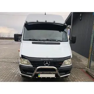Orurowanie przednie Exclusive (stal nierdzewna) Mercedes Sprinter W901/902/903/904/905 1995–2006 zdjęcia 2