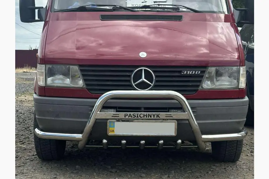 Mercedes Sprinter W901/902/903/904/905 1995–2006 Orurowanie przednie Exclusive (stal nierdzewna) Zdjęcia 5