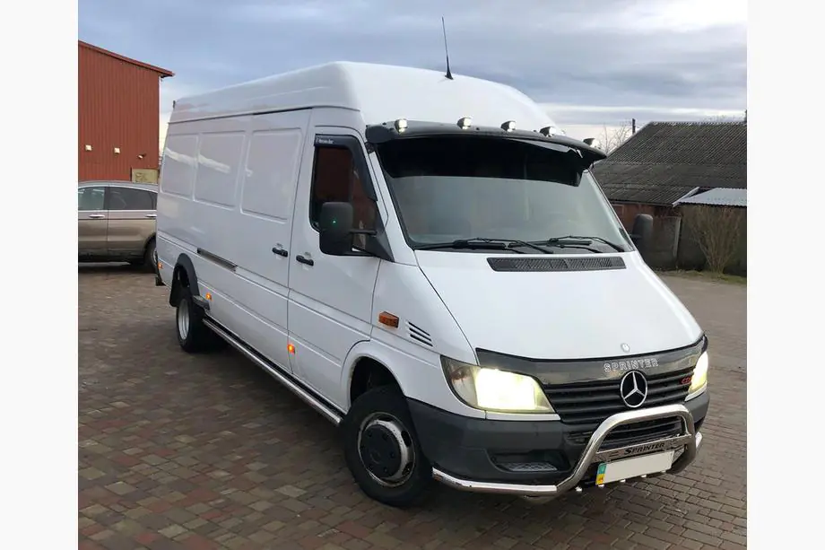 Mercedes Sprinter W901/902/903/904/905 1995–2006 Orurowanie przednie Exclusive (stal nierdzewna) Zdjęcia 3