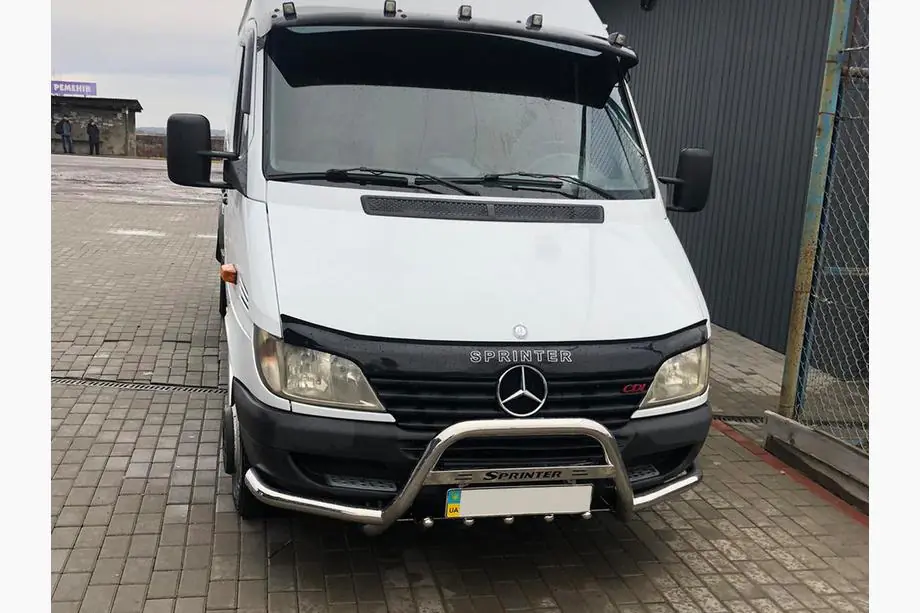 Mercedes Sprinter W901/902/903/904/905 1995–2006 Orurowanie przednie Exclusive (stal nierdzewna) Zdjęcia 1