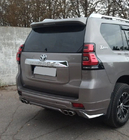 Toyota Land Cruiser Prado 150 2009-2023 Nakładka na tylny zderzak Modelista V3 (2017-) Czarny zdjęcia 2