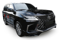 Lexus LX570/450d 2008-2022 Chromowane Nakładki na Klameki BlackEdition (dla 2016+) zdjęcia 1