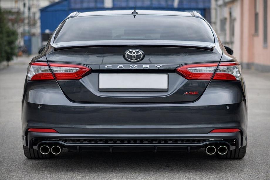 Toyota Camry 2017–2023 Tylny zderzak Lexus LS style kompletny Zdjęcia 1