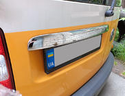 Volkswagen Caddy 2004-2010 Listwa chromowana nad tablicą rejestracyjną (2-drzwiowy, stal nierdzewna) zdjęcia 2