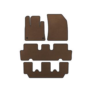 Dywaniki EVA V1 (3 Rzędy, Brązowe) Citroen C-4 Picasso 2013–2022