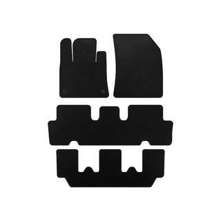Dywaniki EVA V1 (3 Rzędy, Czarny) Citroen C-4 Picasso 2013–2022