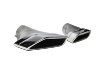 BMW Seria 5 G30/G31 2017–2023 Końcówki wydechu M-Performance Silver (2 szt.) zdjęcia 3
