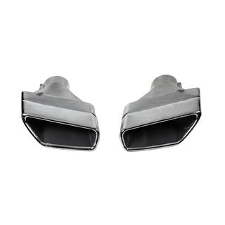 Końcówki wydechu M-Performance Silver (2 szt.) BMW Seria 5 G30/G31 2017–2023 zdjęcia 4