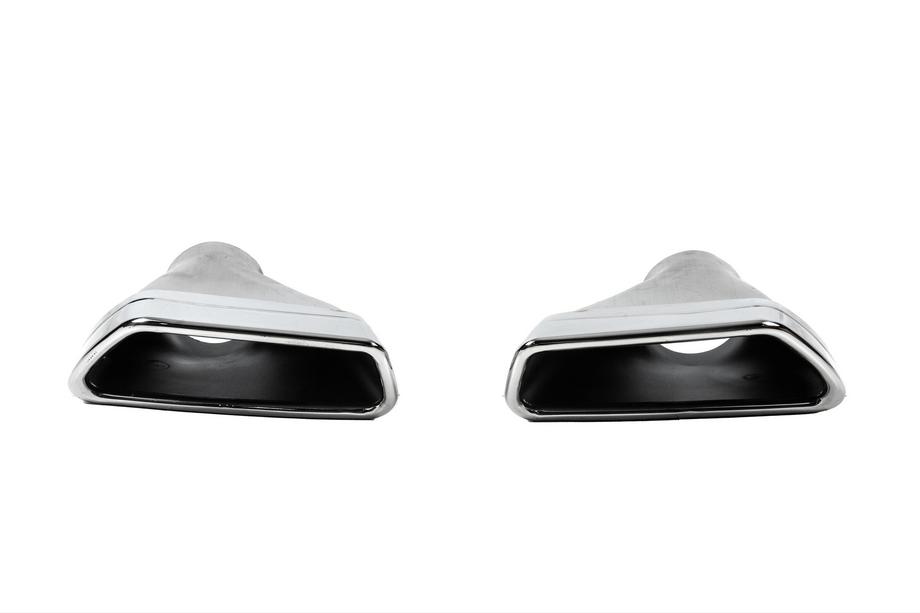 BMW Seria 5 G30/G31 2017–2023 Końcówki wydechu M-Performance Silver (2 szt.) Image