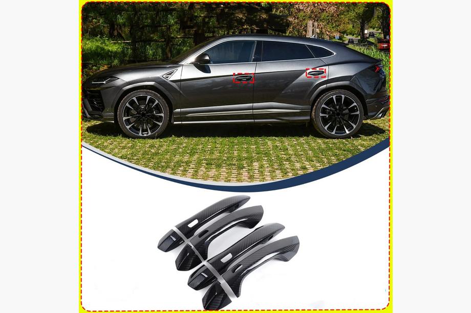 Lamborghini Urus 2018- Nakładki na klamki drzwi Carbon Image