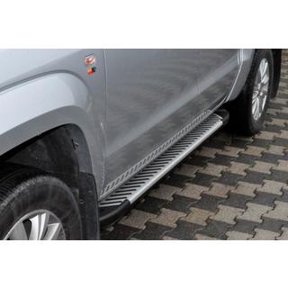 Progi Boczné Line (2 szt., Aluminium) Volkswagen Amarok 2010-2022 zdjęcia 1