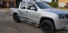 Volkswagen Amarok 2010-2022 Rury Boczne (2 szt., Stal Nierdzewna) zdjęcia 10