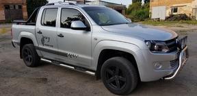 Volkswagen Amarok 2010-2022 Rury Boczne (2 szt., Stal Nierdzewna) zdjęcia 11