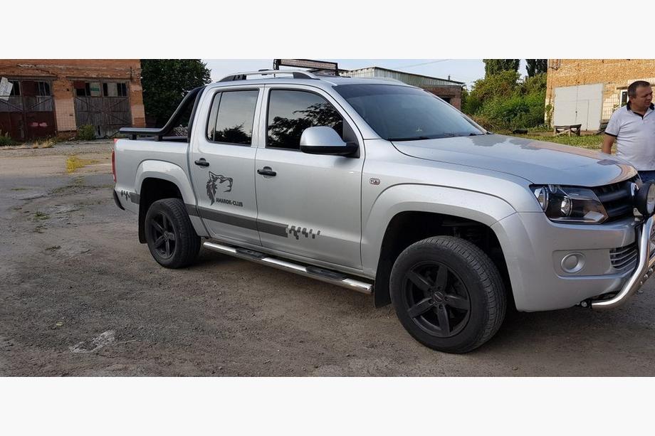 Volkswagen Amarok 2010-2022 Rury Boczne (2 szt., Stal Nierdzewna) 70mm Zdjęcia 9