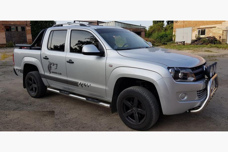 Volkswagen Amarok 2010-2022 Rury Boczne (2 szt., Stal Nierdzewna) 70mm Zdjęcia 11