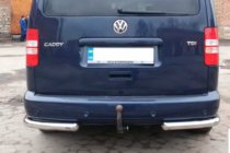 Volkswagen Caddy 2010-2015 Tylne narożniki AK003 (2 szt., stal nierdzewna) zdjęcia 5
