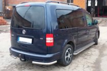 Volkswagen Caddy 2004-2010 Tylne narożniki AK003 (2 szt., stal nierdzewna) zdjęcia 7