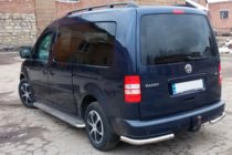 Volkswagen Caddy 2004-2010 Tylne narożniki AK003 (2 szt., stal nierdzewna) zdjęcia 9