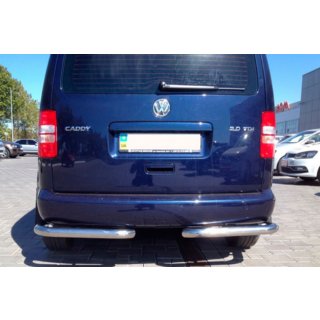 Tylne narożniki AK003 (2 szt., stal nierdzewna) Volkswagen Caddy 2004-2010 zdjęcia 4