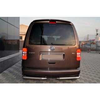 Tylne narożniki AK003 (2 szt., stal nierdzewna) Volkswagen Caddy 2004-2010 zdjęcia 1