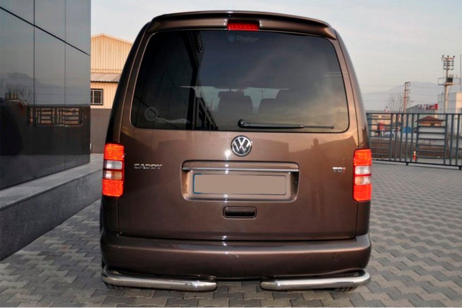 Volkswagen Caddy 2004-2010 Tylne narożniki AK003 (2 szt., stal nierdzewna) Image