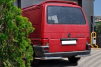 Volkswagen T4 Caravelle/Multivan 1990–2003 Tylne narożniki AK003 (2 szt., stal nierdzewna) zdjęcia 3