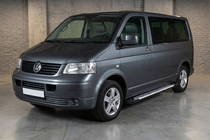 Volkswagen T5 Caravelle 2004-2010 Progi Boczné Line-Typ (2 szt., Aluminium) Krótki Rozstaw Osi zdjęcia 1