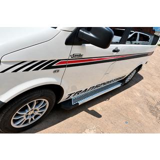 Progi Boczné Line-Typ (2 szt., Aluminium) Volkswagen T5 2010-2015 zdjęcia 1