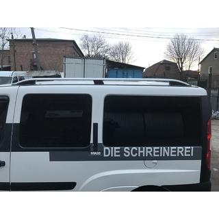 Relingi dachowe Skyport (srebrne) Fiat Doblo I 2005-2010 zdjęcia 2
