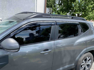 Renault Duster 2024- Deflektory szyb z listwą chromowaną (4 szt, Niken) zdjęcia 3
