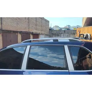 Relingi dachowe Skyport (srebrne) Porsche Cayenne 2003–2010 zdjęcia 3