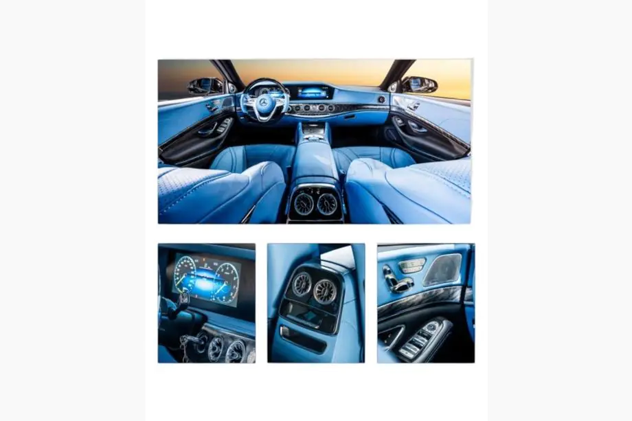 Mercedes S-class W221 2005-2013 Zestaw ulepszenia wnętrza do w222 Zdjęcia 1