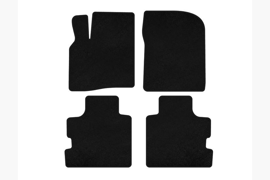 Chrysler Pacifica 2004-2008 Dywaniki welurowe Premium (Czarny) Image