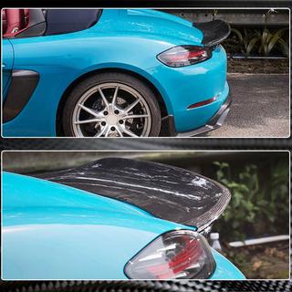 Spoiler V1 (do Boxster, Carbon) Porsche Boxster/Cayman 982 (718) 2016- zdjęcia 3