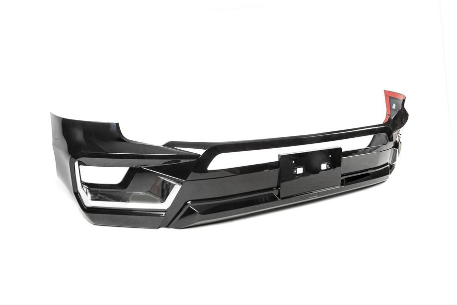 Toyota Land Cruiser 300 2021- Nakładka na przedni zderzak VXR Biały Zdjęcia 6