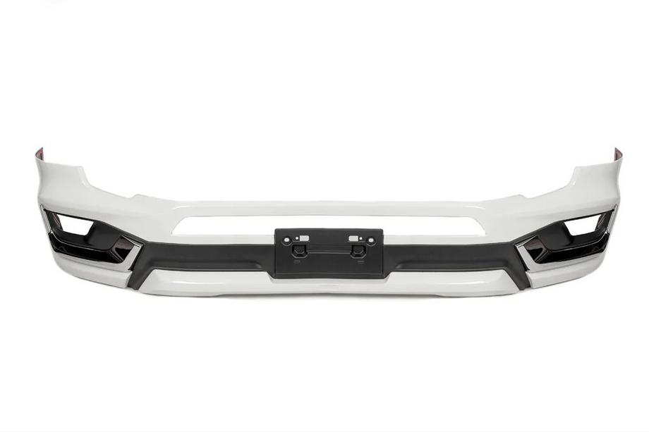 Toyota Land Cruiser 300 2021- Nakładka na przedni zderzak VXR Biały Zdjęcia 4