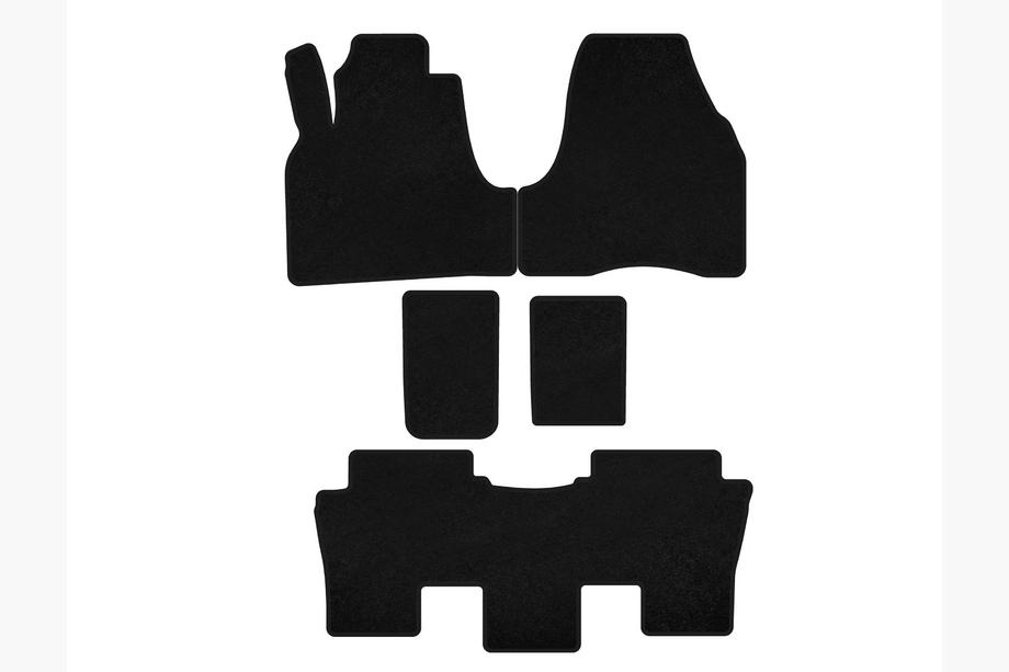Citroen C-8 2002-2014 Dywaniki welurowe Premium (Czarny) Image