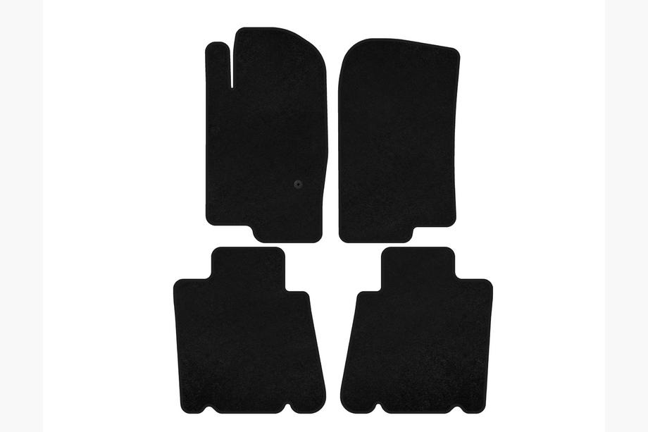 Ford Explorer 2001-2005 Dywaniki welurowe Premium (2 rzędy, Czarny) Image