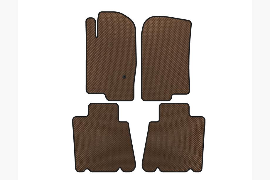 Ford Explorer 2001-2005 Dywaniki EVA (2 Rzędy, Brązowe) Image