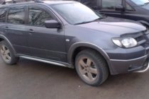 Mitsubishi Outlander 2001-2006 Deflektory Okien (4 szt, HIC) zdjęcia 6