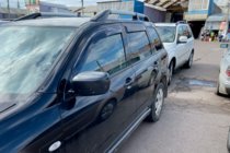 Mitsubishi Outlander 2001-2006 Deflektory Okien (4 szt, HIC) zdjęcia 9