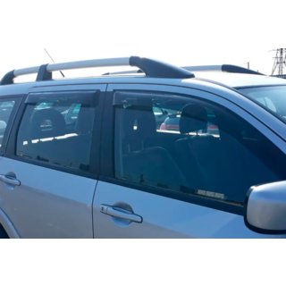 Deflektory Okien (4 szt, HIC) Mitsubishi Outlander 2001-2006 zdjęcia 2