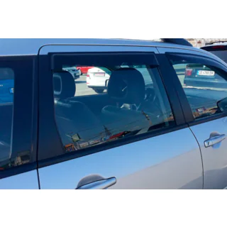 Deflektory Okien (4 szt, HIC) Mitsubishi Outlander 2001-2006 zdjęcia 3